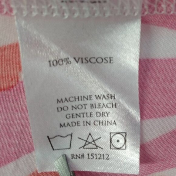 Mary Square Small  Loose Fit Side Tie Blouse Tropical Vacation Vibes - Picture 6 of 7